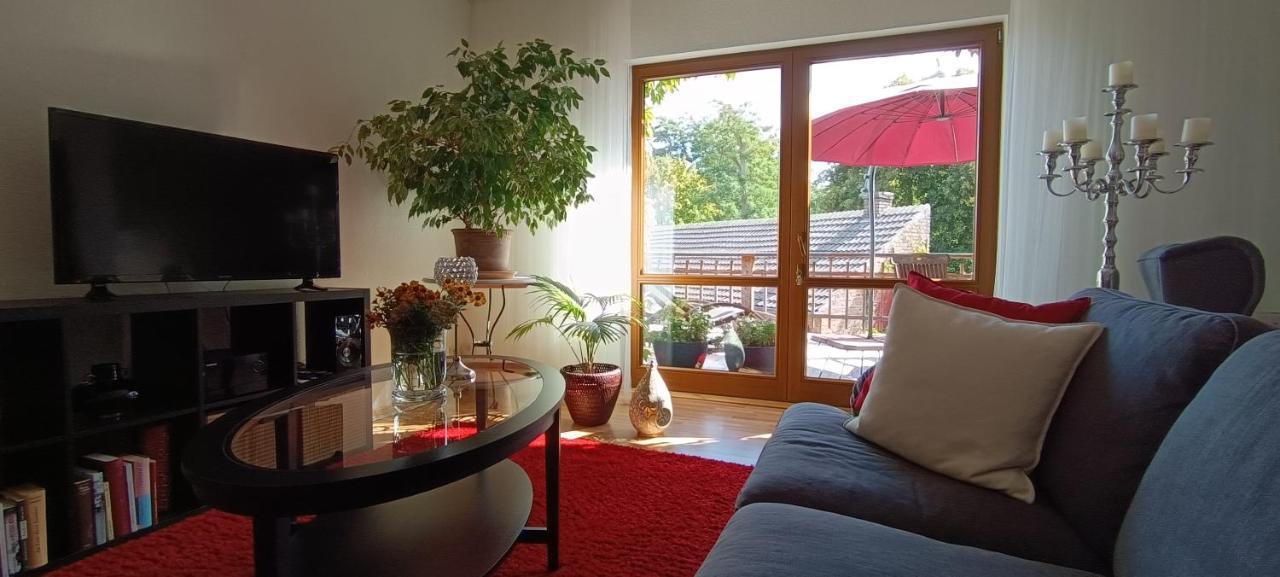 Schlossparkferienwohnungen Rheinsberg Mit Garten Luaran gambar